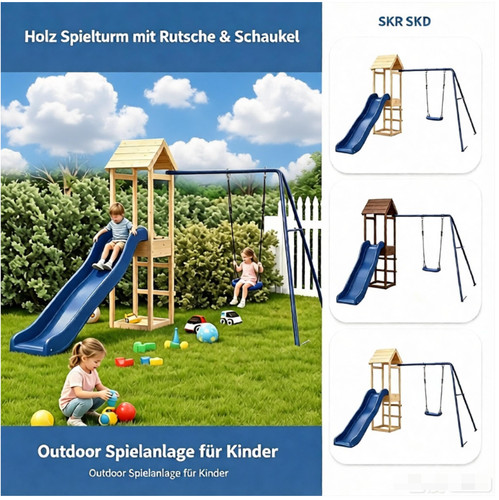 Spielturm klettergerüst - spielturm,