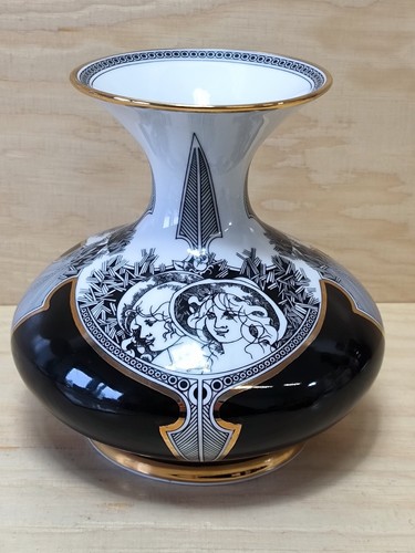 Vintage porzellan vase adria - porzellan,