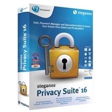 Steganos Privacy Suite 16 Vollversion MiniBox 5 PCs Windows XP/Vista/7/8 NEU/OVP