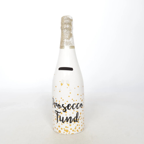 Spardose sektflasche - spardose,