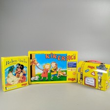HABA Lernspiel Set - Kikeriki, Verkehrsspiel, Metallkoffer