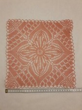 Tischdecke Handarbeit rose