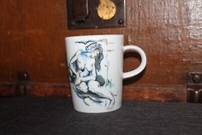 Saeco Body Talk Arzberg Tasse Kaffeetasse Becher Eric Andersen blau