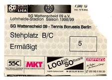 Ticket 2. BL SG Wattenscheid