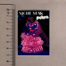 Aufkleber/Sticker NIGHT STAR Petra Puppe Plasty