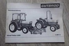 Gutbrod Kompakttraktor 4250 Bedienungsanleitung