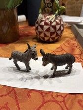 Schleich Esel Fohlen 13746 2013 + 13268 Esel 2002