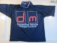 Depeche Mode vintage Tour Shirt Singles Tour 1998 - Fussball-style Gr. XL