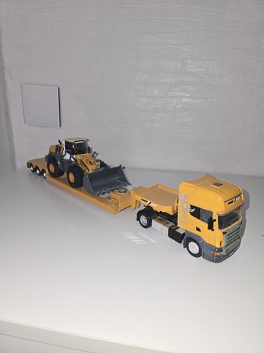Siku 3933 scania - scania, tieflader