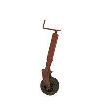 Stützrad mit gummirad - stützrad,
