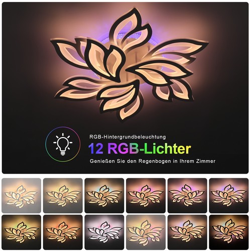 Led rgb deckenleuchte - rgb,