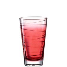Leonardo Vario Trinkglas rot 6er-Set 280ml Wasserglas Longdrinkglas Gläser