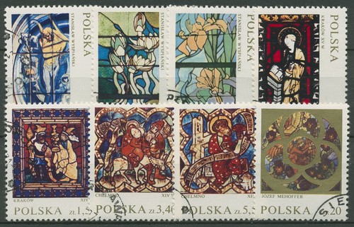Polen 1971 glasmalerei - polen,