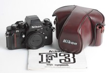 Nikon F3 Gehäuse Body Black analoge SLR mit Nikon HP Sucher