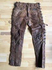 D7 Lederhose Bikerhose „echt