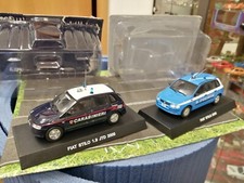 Konvolut Fiat Stilo Polizia, Carabinieri, 1/43 Deagostini