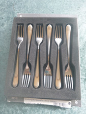 WMF Avance 6 Kuchengabeln in