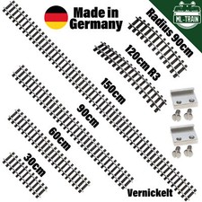 Gleise vernickelt gerade 60 - 30,