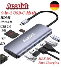 USB C Hub 9 in 1  Adapter
