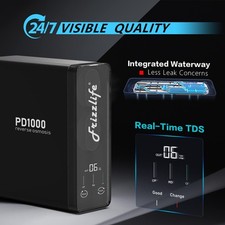 Frizzlife 1000GPD Umkehrosmoseanlage, NSF/ANSI 42&58&372-Standards Untertisch Os