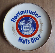 Teller Dortmunder Stifts Bier Brauerei Werbung Reklame Porzellan Thomas ca. 1960