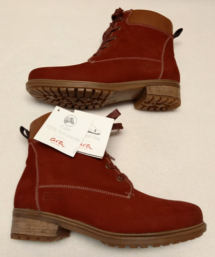 Ara leder stiefeletten - ara, rot