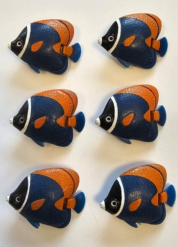 Fische 6er pack wassersäulen - 6er,