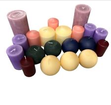 5 Kg Stumpen Bunte Kerzen 2.Wahl gemischt Stumpenkerzen versch. Farben Größen