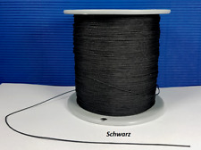 Spannschnur Schnur für Plissee Rollo Jalousien 0,8 mm Schwarz 25 Meter Cosiflor