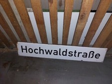 Emailleschild DDR