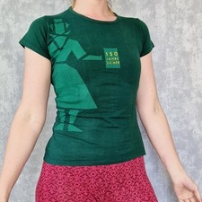 LICHER Werbeshirt Shirt 36 S Grünes T-Shirt 150 Jahre Werbung Merchandising