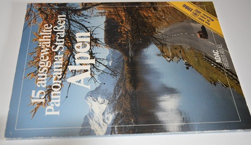 Alpen adac freizeitatlas 1986 - alpen,