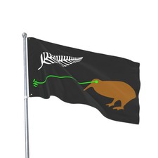 New Zealand Laser Kiwi Flag -