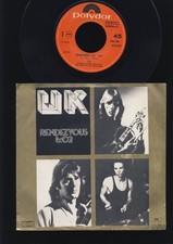 U.K. - Rendez Vous 6:02 - In The Dead of Night - 7 Inch Vinyl Single - HOLLAND