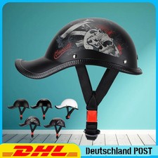 Halbschale rollerhelm unisex - halbschale,