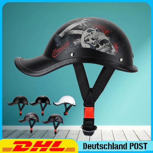 Halbschale rollerhelm unisex - halbschale,