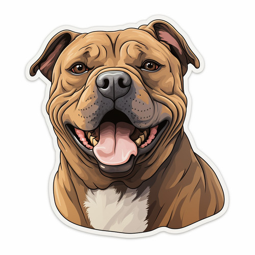 Dogo canario auto - auto, aufkleber
