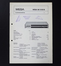 Original WEGA hifi 3120 B