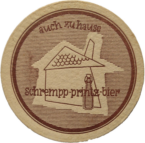 Alter bierdeckel brauerei - alter,