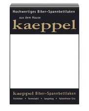 Biber Spannbettlaken 100%