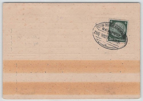 Reich bahnpost stettin - reich,