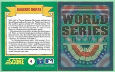 1991 Score Magic Motion Trivia