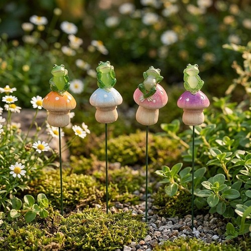 Stück frosch garten pfähle - 4,
