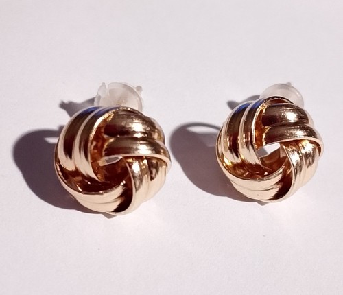 Ohrstecker knoten goldf - ohrstecker,