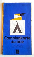 Campingkarte der DDR, Maßstab