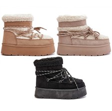 Damen Gefüttert Schneestiefel