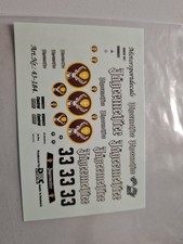 DMC Decals Motorsport 1:43 #43-0184 BMW M1 Jägermeister Nr. 33 neu 