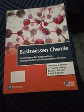 Basiswissen Chemie: Grundlagen der Allgemeinen, Buch Pearson Studium