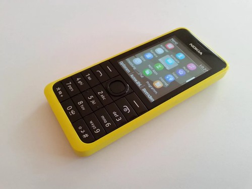 Nokia 301 gelb top - gelb, top+viele