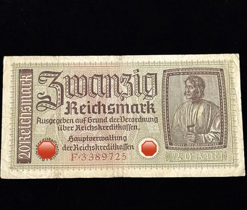 Deutsches reich reichsmark - deutsches, 20